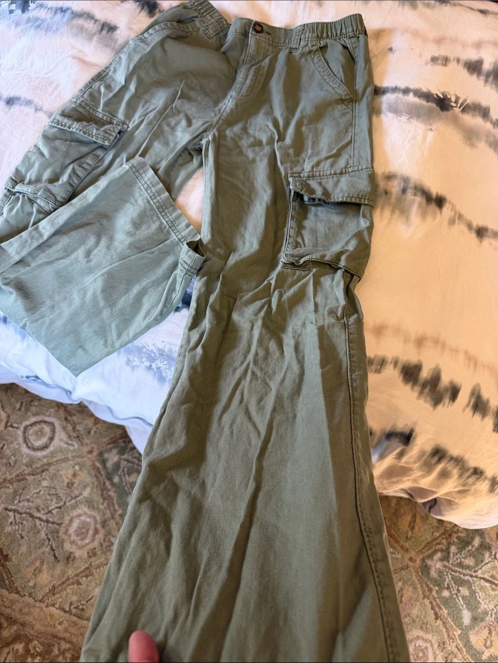 Old Navy Olive Green Cargo Pants for Kids